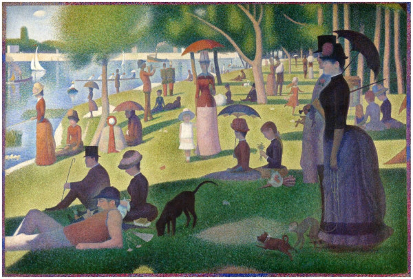 4 Georges Seurat A Sunday on La Grande Jatte Art Institute Chicago